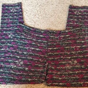 # L018 (CH) NWOT LuLaroe Patterned Leggings - Multicolor